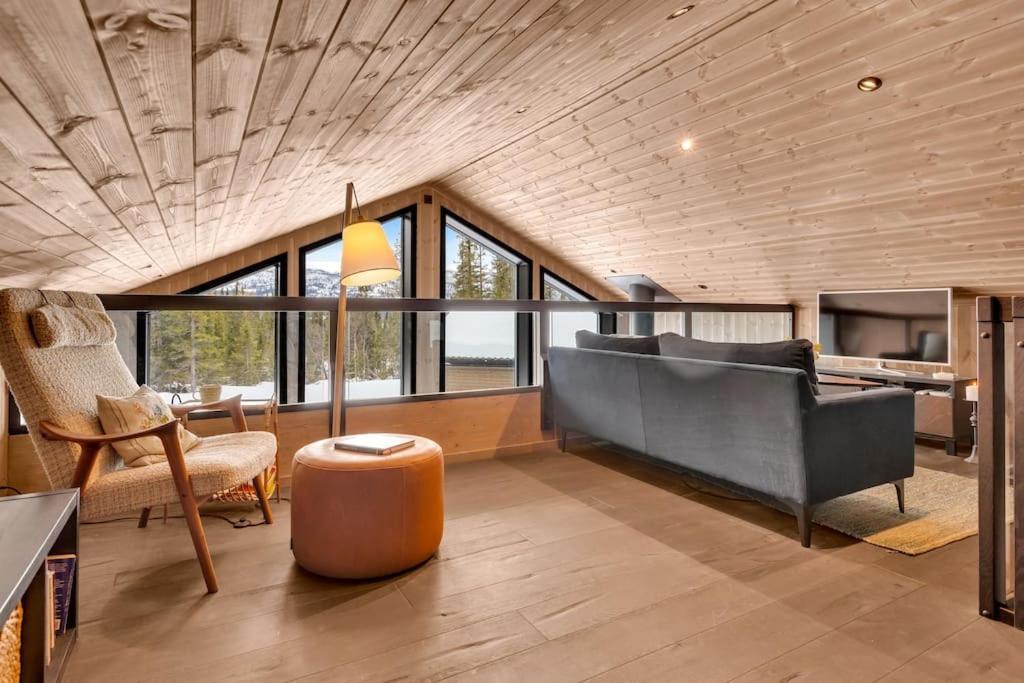 Peaceful Oasis. Panoramic Forest- & Mountain View. Sauna. Beitostolen エクステリア 写真