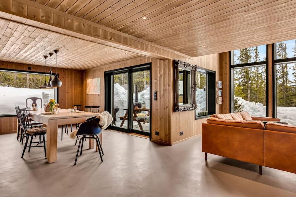 Peaceful Oasis. Panoramic Forest- & Mountain View. Sauna. Beitostolen エクステリア 写真